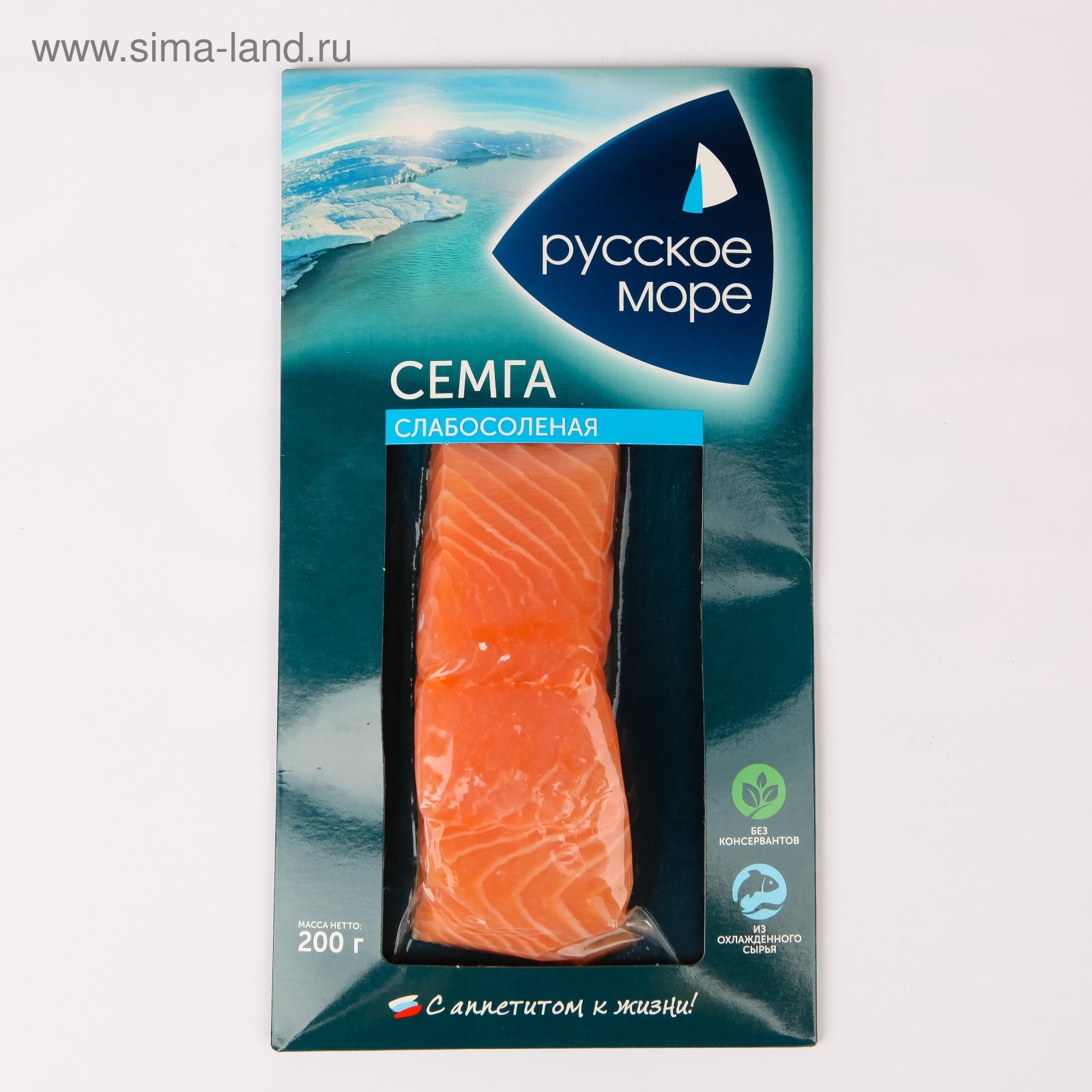 Семга филе-кусок подкопченная ЭКО 250 г